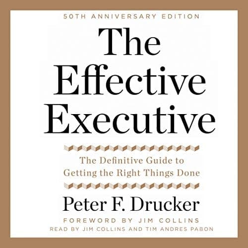 The Effective Executive cover
